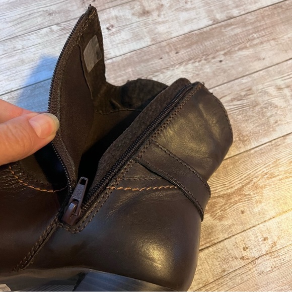 💚Napa Flex by David Tate NWT brown ankle boots - Picture 4 of 10